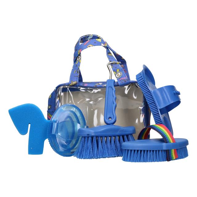 Set de pansage Let's Groom Epplejeck Bleu