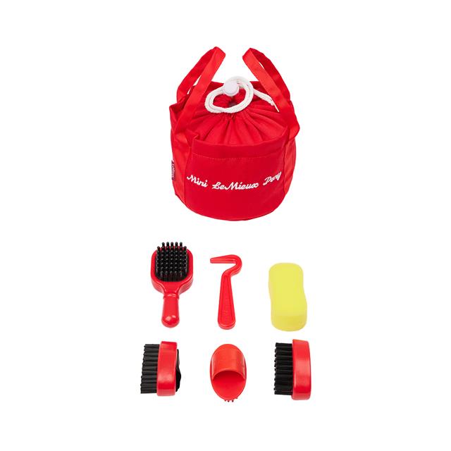 Set de pansage Toy Pony LeMieux Rouge