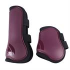 Set Protège-tendons QHP Rouge foncé