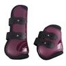 Set Protège-tendons QHP Rouge foncé