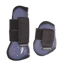 Set protège-tendons Strass Horka Bleu