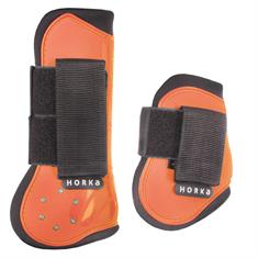 Set protège-tendons Strass Horka Orange