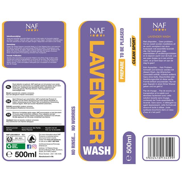 Shampoing Lavender Wash NAF 