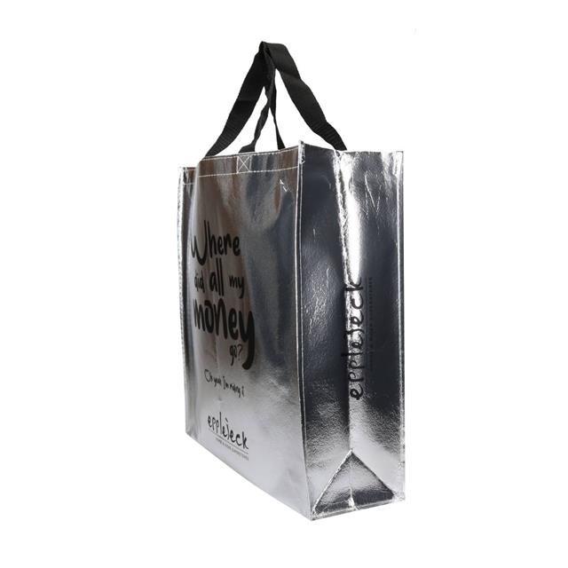 Shopper Where Did All My Money Go Epplejeck Argenté