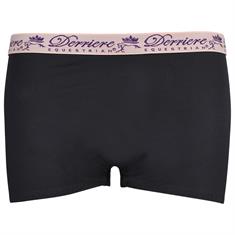 Shorty Padded Female Derriere Equestrian Noir