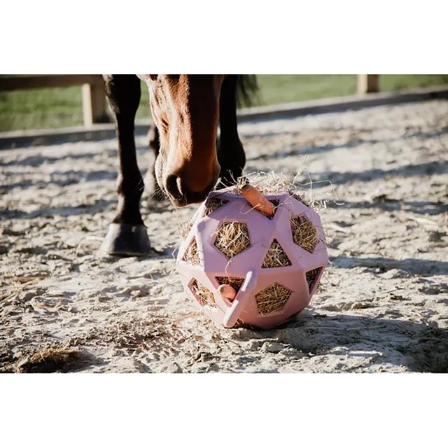 Slowfeeder ballon de jeu Relax Horse Kentucky Rose clair