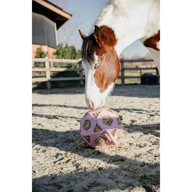 Slowfeeder ballon de jeu Relax Horse Kentucky Rose clair