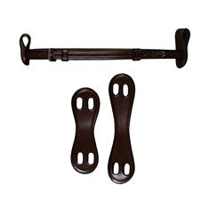 Sous Barbe avec 2 attaches amovibles Usc Dy'on Marron