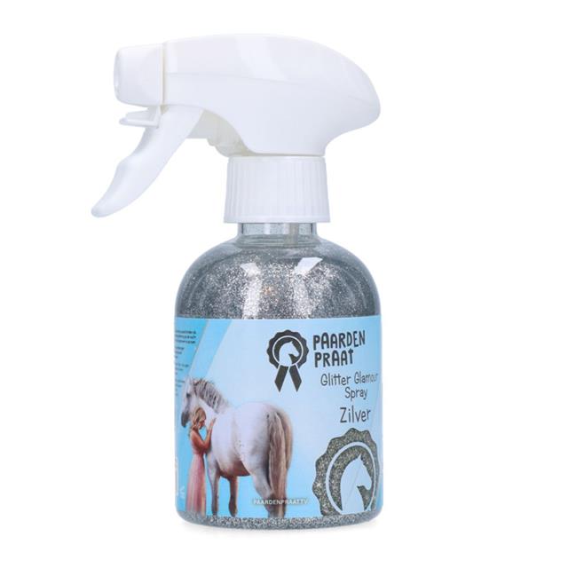 Spray Glitter PaardenpraatTV Argenté