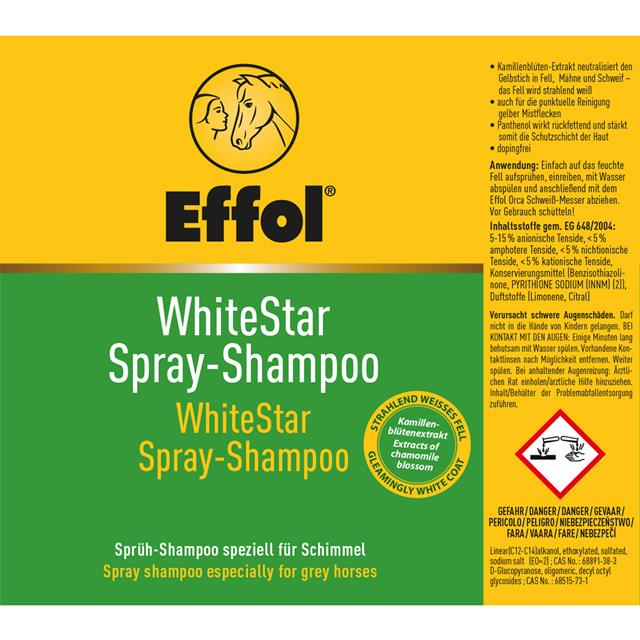 Spray Shampoing Whitestar Effol Divers