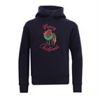 Sweat à capuche EJCmerry Christmas Enfantss Epplejeck Bleu foncé