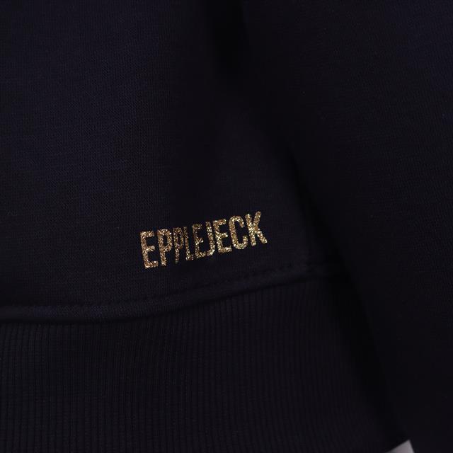 Sweat à capuche EJCmerry Christmas Epplejeck Bleu foncé