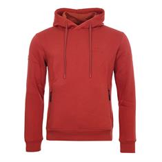 Sweat à capuche LVusean La Valencio Hommes Orange foncé