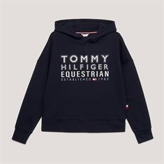 Sweat à capuche oversized Paris Tommy Hilfiger Bleu foncé