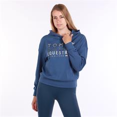 Sweat à capuche oversized Paris Tommy Hilfiger MID BLUE