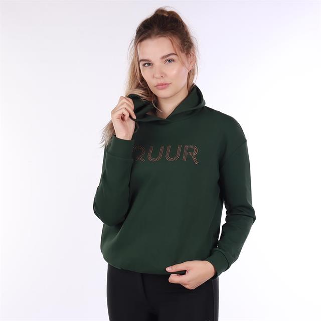 Sweat à capuche QGaya Quur Vert