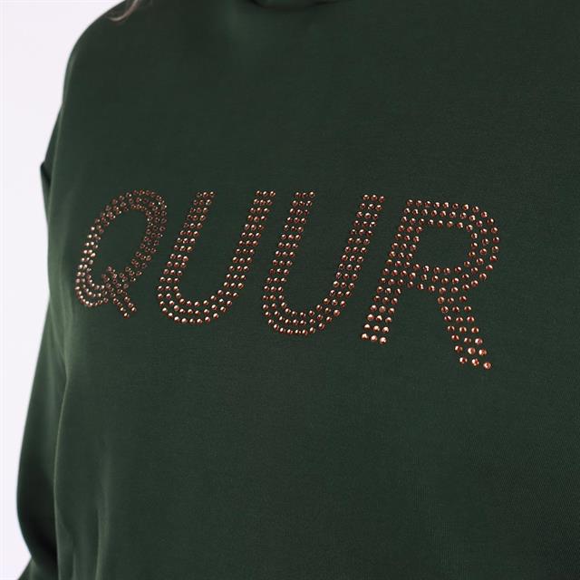 Sweat à capuche QGaya Quur Vert
