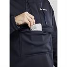Sweat à capuche Quater Zip Anorak Montar Bleu foncé
