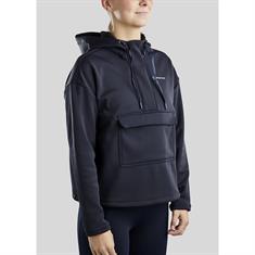 Sweat à capuche Quater Zip Anorak Montar Bleu foncé
