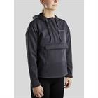 Sweat à capuche Quater Zip Anorak Montar Gris