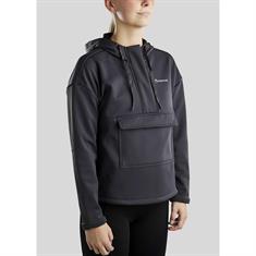 Sweat à capuche Quater Zip Anorak Montar Gris