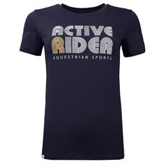 T-shirt Ar23106 Tech Active Rider Bleu foncé