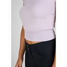 T-shirt Athleisure Cropped Pikeur Mauve clair