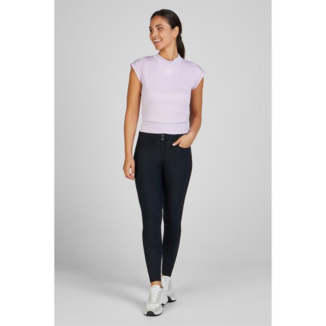 T-shirt Athleisure Cropped Pikeur Mauve clair