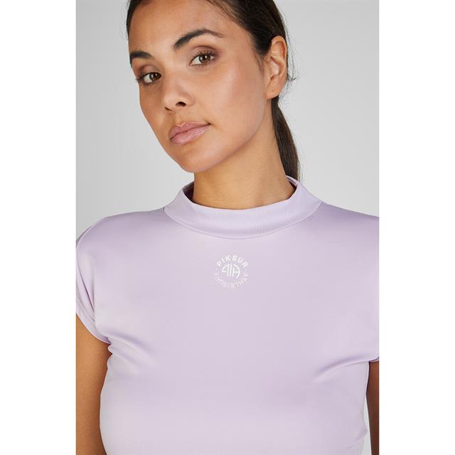 T-shirt Athleisure Cropped Pikeur Mauve clair