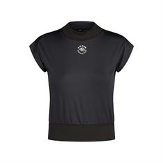 T-Shirt Athleisure Cropped Pikeur Noir