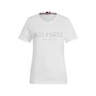 T-shirt Belmont Rhinestone Tommy Hilfiger Equestrian Blanc