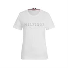 T-shirt Belmont Rhinestone Tommy Hilfiger Equestrian Blanc