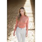 T-shirt d'entraînement Air Breeze Coral Equestrian Stockholm Rose clair