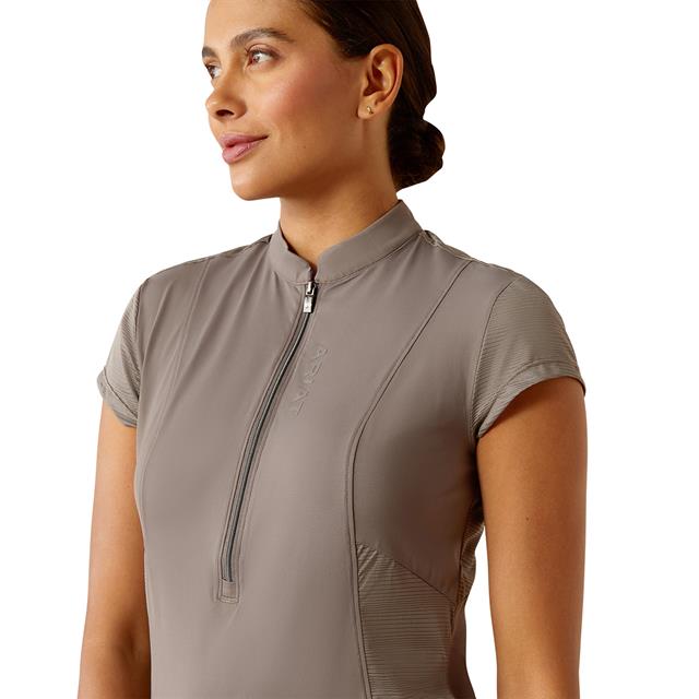 T-shirt d'entraînement Breathe Cap Sleeve Ariat Gris moyen
