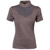 T-shirt d'entraînement Denici Cavalli Shadow Manches courtes Harry's Horse Marron-gris