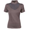 T-shirt d'entraînement Denici Cavalli Shadow Manches courtes Harry's Horse Marron-gris