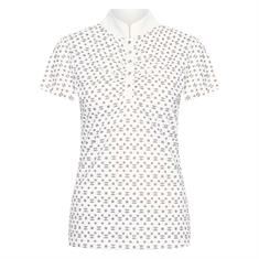 T-Shirt d'entraînement IRHRoxy All Over Print Imperial Riding Blanc-gris