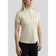 T-Shirt d'entraînement MOBriella Gun Metal Montar Beige