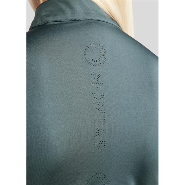 T-shirt d'entraînement MOElaine Lasercut Montar Bleu