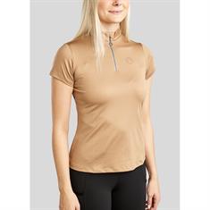 T-shirt d'entraînement MOElaine Lasercut Montar Marron clair