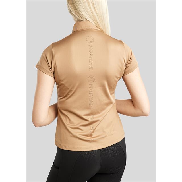 T-shirt d'entraînement MOElaine Lasercut Montar Marron clair