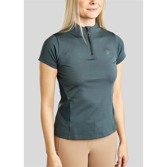 T-shirt d'entraînement MOStar Logo Foil Stripe Montar Bleu