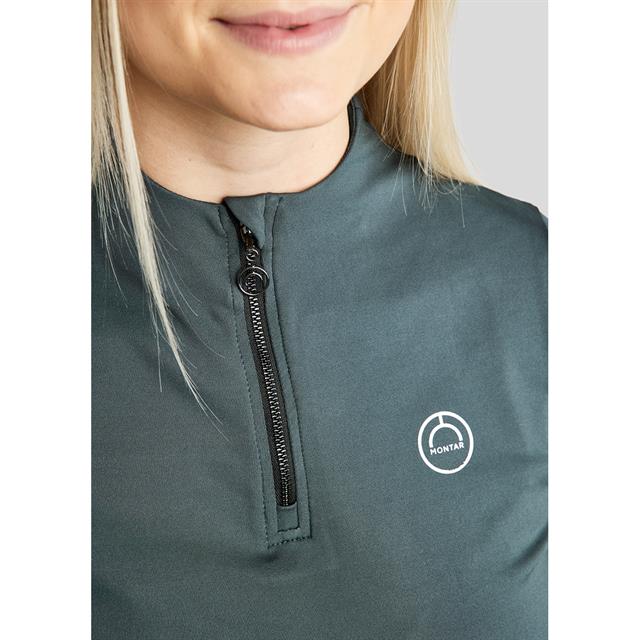 T-shirt d'entraînement MOStar Logo Foil Stripe Montar Bleu