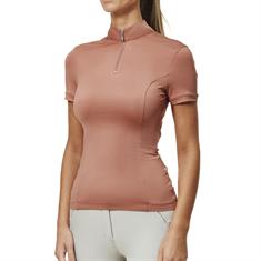 T-shirt d'entraînement UV Protection Coral Equestrian Stockholm Rose clair