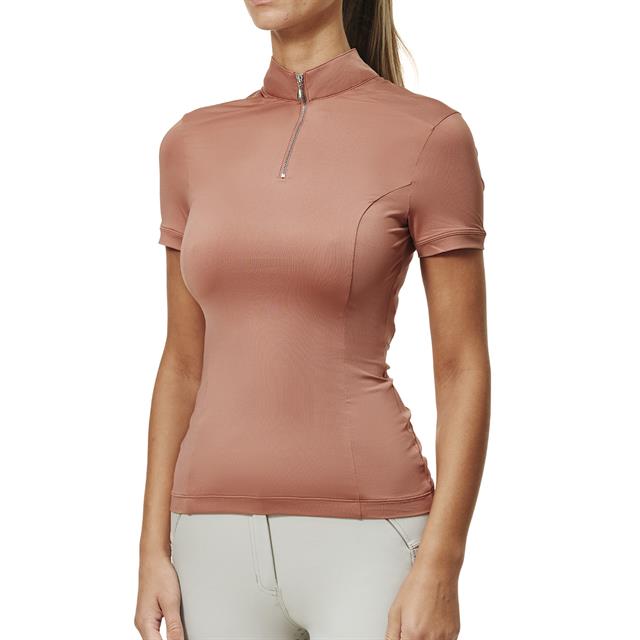 T-shirt d'entraînement UV Protection Coral Equestrian Stockholm Rose clair