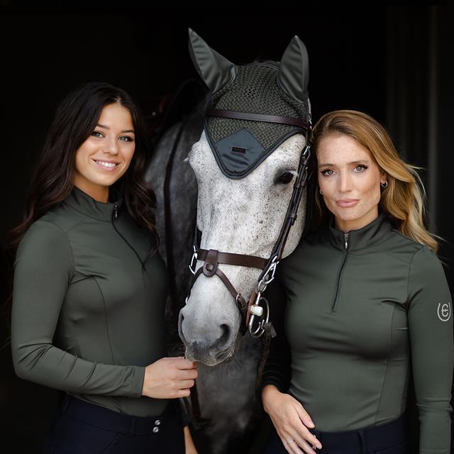 T-shirt d'entraînement Vision Avenue Green Equestrian Stockholm Vert foncé