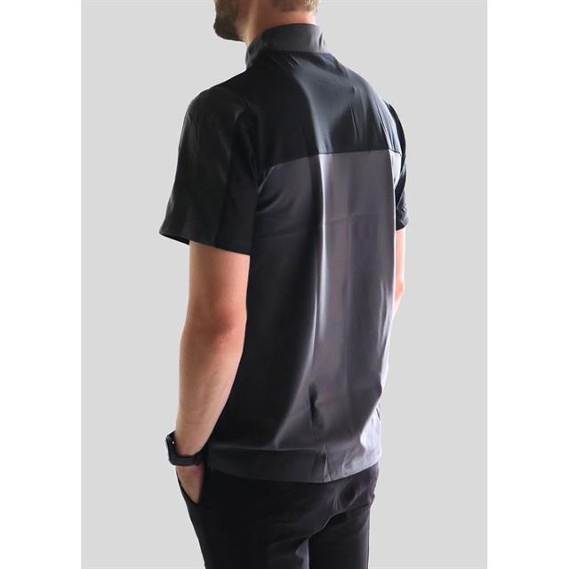 T-shirt d'entraînement à manches courtes Montar Hommes Gris foncé