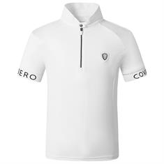 T-shirt de concours Covalliero Enfants Blanc