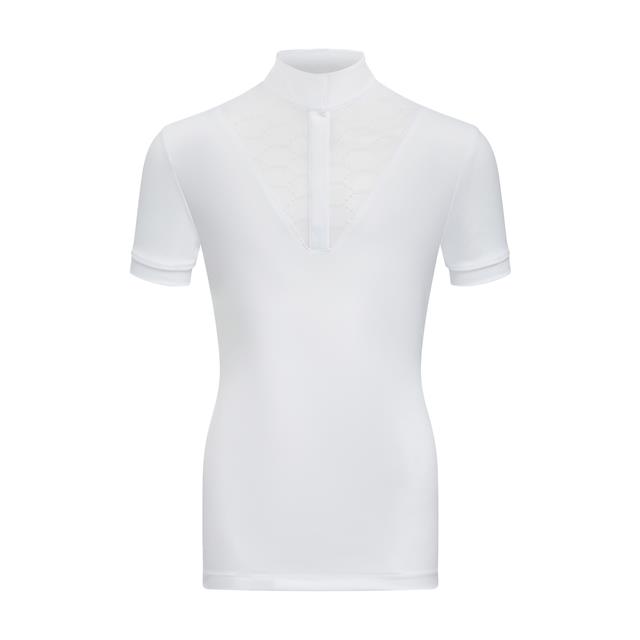 T-shirt de concours Eva LeMieux Enfantss Blanc