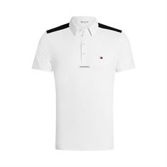 T-shirt de concours Hamilton Tommy Hilfiger Equestrian Hommes Blanc